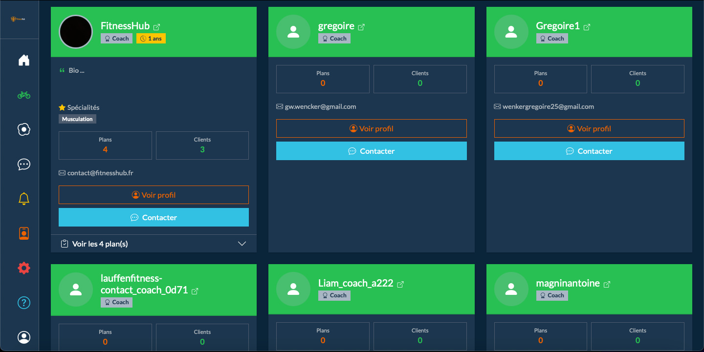 Communauté FitnessHub 2